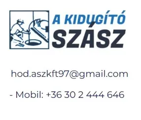 Duguláselhárítás Szeged - Szász Péter