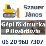 Szauer János  Gépi földmunka Pilisvörösvár