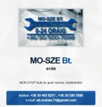 NON STOP Autó és gumiszerviz; Autómentés - MO-SZE Bt. Győr