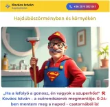 Kovács István-Duguláselhárítás-Hajdúböszörmény (Hajdú-Bihar)