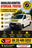 Duguláselhárítás Eger - WOMA TECHNIK
